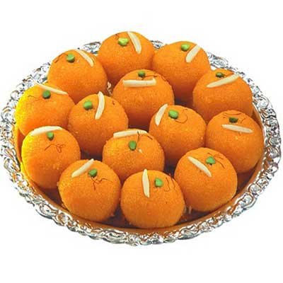 "Motichoor Laddu - 1kg (Pulla Reddy Sweets) - Click here to View more details about this Product